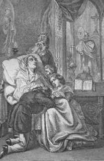 The dying mother