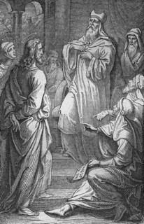 Christ infront of caiaphas
