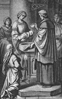 The holy baptism
