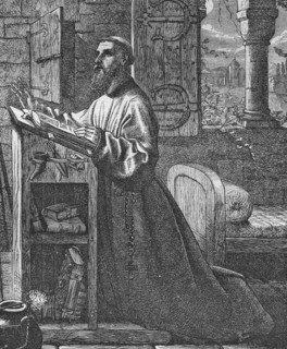 The contemplative monk