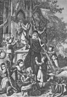 decoration of the marian oldar