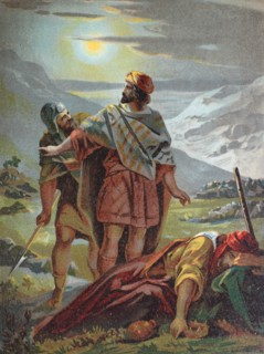 David sparing saul's heirs