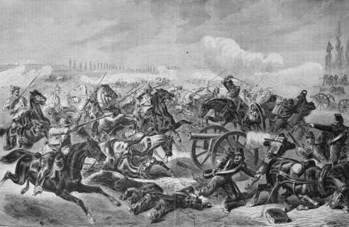 Conquest of a french battery
