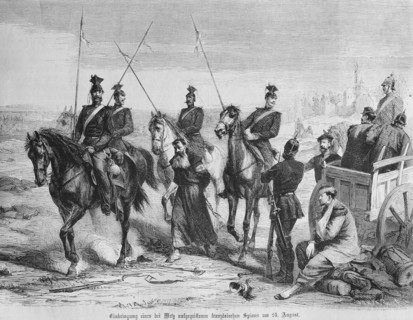 Capture of a french spy