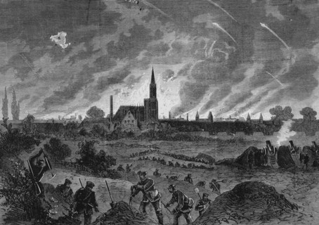 the bombardement of strasbourg