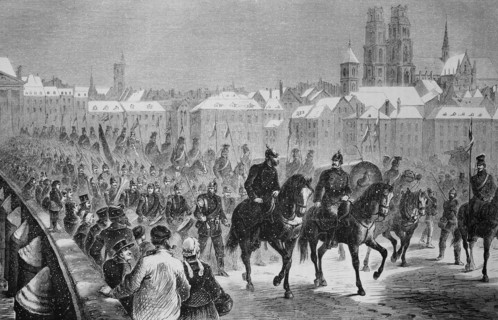 German troops
