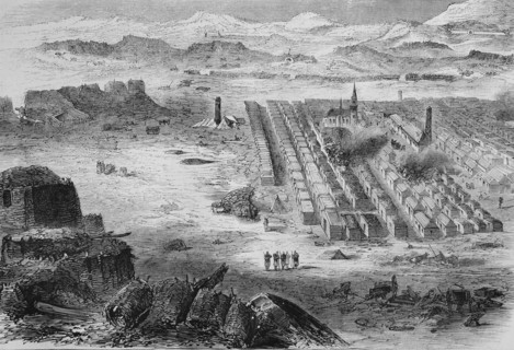 The camp of conlie at le mans