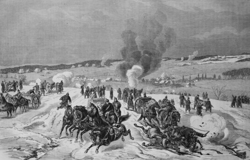 Gun battle near hericourt