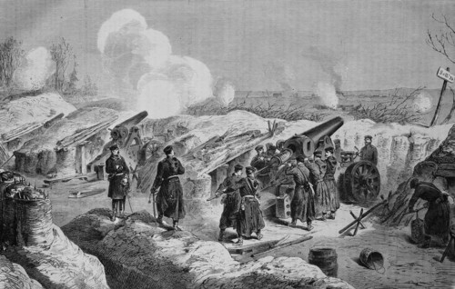 Demolition of french batteries