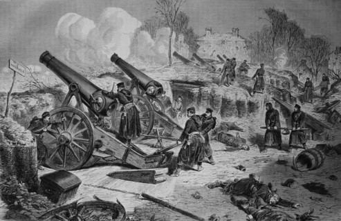 Prussian siege battery