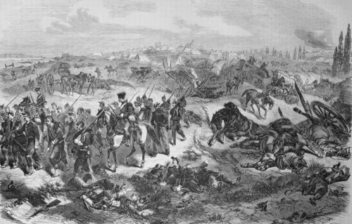 Army corps attacked french camps