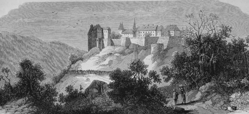 View of fortress luetzelstein