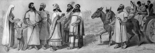 Ancient jewish wagon
