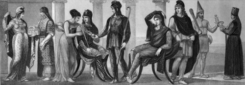 Fashion, costumes from ancient times