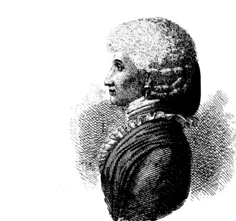 Hair fashion around 1730