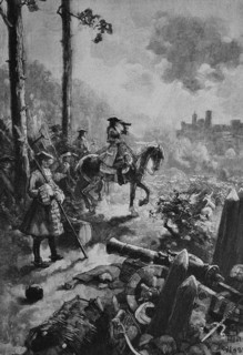 Prince eugen during the battle of belgrade