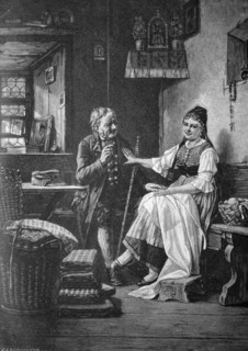 Woman rejecting a suitor