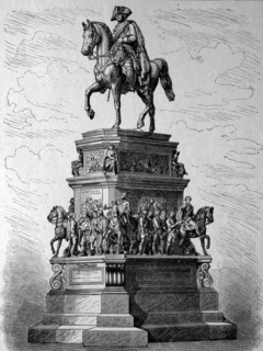 Monument of frederick the great in berlin