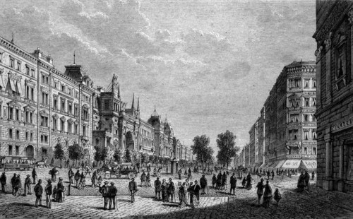 Schottenring with the ring theater