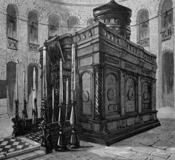 Grave chapel in the church of the holy sepulchre