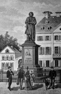 Beethoven monument in bonn