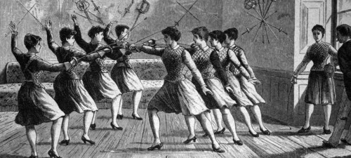 Women's fencing school