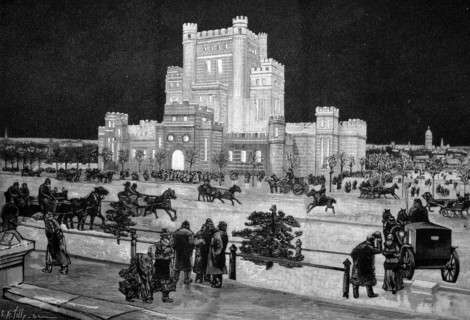 Ice palace in st. paul