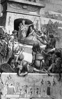 Ancient egyptian court