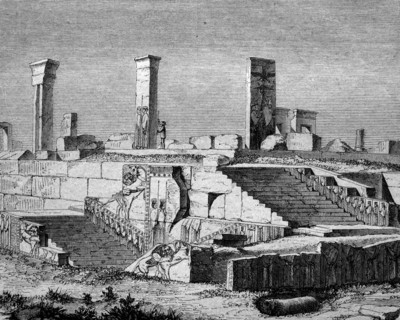 Palace of xerxes in persepolis
