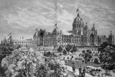 Main building of the world's fair