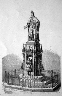 Statue of charles iv in prague