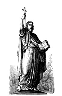 Statue of saint boniface