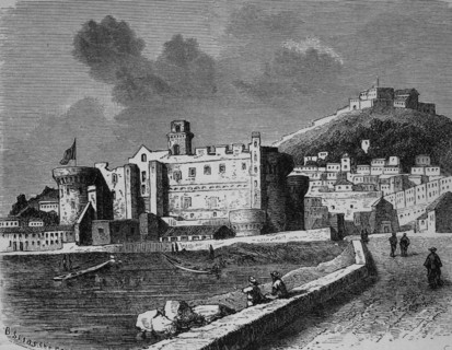 Castel nuovo in naples