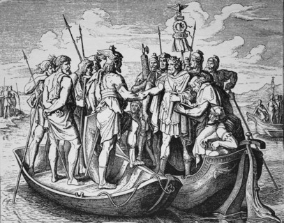 Emperor valen and athanarik