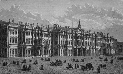 Winter palace in st. petersburg