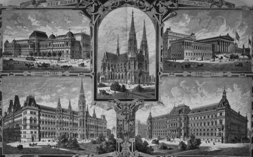 Monumental buildings of vienna