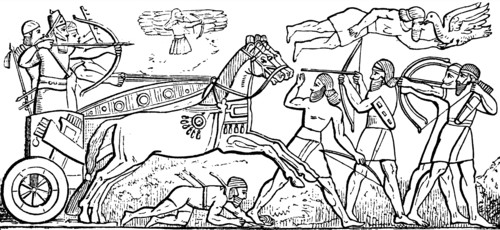 Assyrian relief,