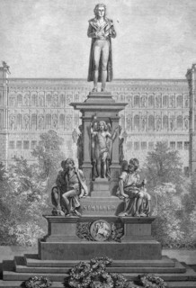 Schiller monument in vienna