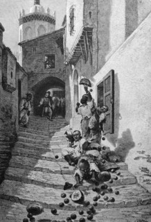 Street scene in algiers