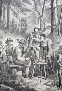 Woodcutters in tyrol