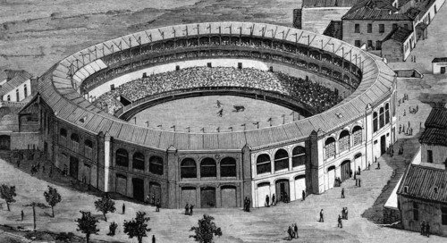 Bullring in malaga