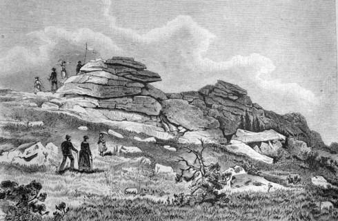 The witches altar on the brocken