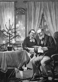 Grandparents reading
