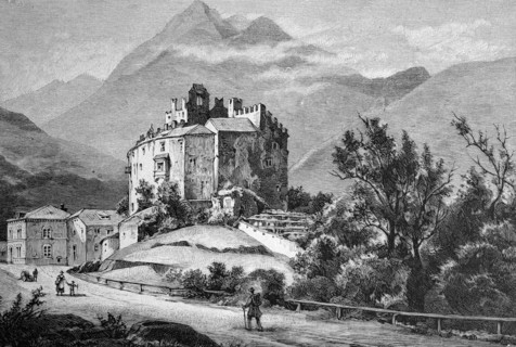 Forst castle near meran