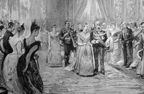 The german emperor and empress