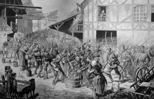 Prussian troops