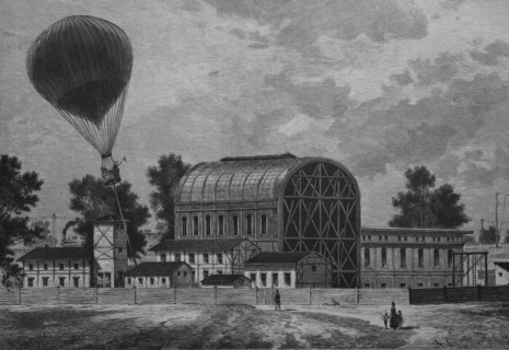Airship department at tempelhof field
