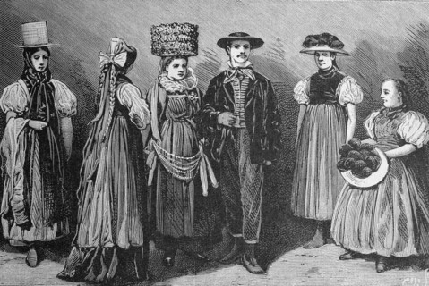 Costumes from the black forest