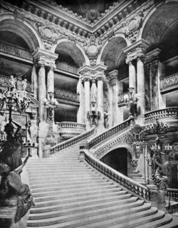staircase of the opera in paris
