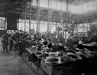 Fish market in paris